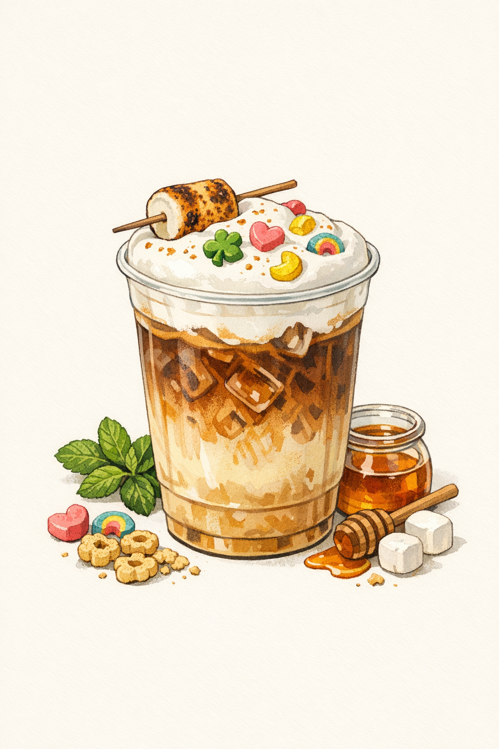 The Charmer drink illustration
